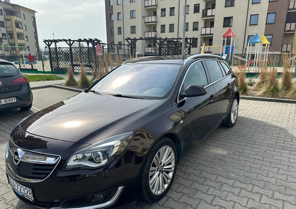 Opel Insignia cena 40000 przebieg: 129500, rok produkcji 2014 z Oława małe 67